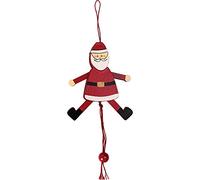 Jolly Jumping Jack Decoration Ornament Bauble (santa)