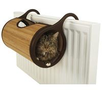Jolly Moggy Bamboo Radiator Bed - Radiator Bed - 48 x 39.5 x 33cm