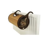 Rosewood Cat Radiator Bed Hanging Bamboo Basket Tunnel Tube With Cushion