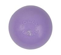 Jolly Pets Bounce-N-Play Small Dog Ball, 4.5 in, Light Purple | Small durable dog ball made from JollyFlex material, retains shape when punctured, bounces and floats for water play
