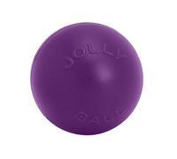 Jolly Pets Push-N-Play Dog Ball Purple (14In)