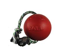 Jolly Pets Romp-N-Roll Dog Ball Red (6In)
