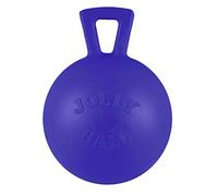 Jolly Pets Tug-n-Toss Mini Treat Dispensing Dog Toy, 10 cm, Blue