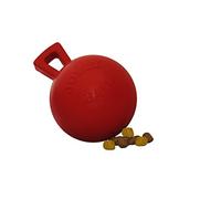 Jolly Pets Tug-n-Toss Mini Treat Dispensing Dog Toy, 10 cm, Red