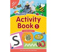 Jolly Phonics Activity Book 1: in Precursive Letters (British English edition) (Jolly Phonics Activity Books, set 1-7 UK ed.)