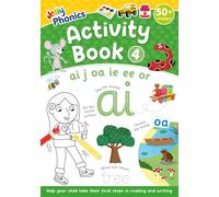 Jolly Phonics Activity Book 4 : in Precursive Letters (British English edition)