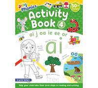 Jolly Phonics Activity Book 4 : in Print Letters (American English edition)