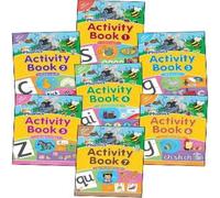 Jolly Phonics Activity Books 1-7 Paperback Sue Lloyd Multi One Size
