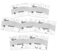 Jolly Phonics Handwriting Books Complete Set (1-7) : In Print Letters (American English edition)