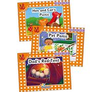 Jolly Phonics Orange Level Readers Set 2: in Precursive Letters (British English edition)