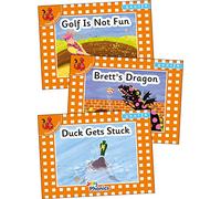 Jolly Phonics Orange Level Readers Set 3: in Precursive Letters (British English edition)