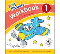 Jolly Phonics Workbook 1: in Precursive Letters (British English edition) (Jolly Phonics: Workbook)