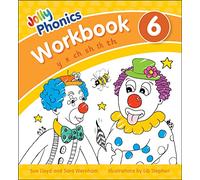 Jolly Phonics Workbook 6: in Precursive Letters (British English edition) (Jolly Phonics Workbooks, set of 1-7)