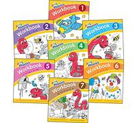 Jolly Phonics Workbooks 1-7: in Precursive Letters (British English edition)