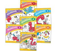 Jolly Phonics Workbooks 1-7 : In Print Letters (American English edition)