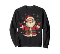 Jolly Santa Claus Christmas cute Retro Xmas Celebration Sweatshirt