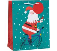 Jolly Santa Large Christmas Gift Bag