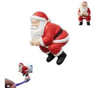 Jolly Santa Toothpaste Topper, 3D Print Santa Claus Topper, Funny Toothpaste Dispenser, Reusable Anti-Mess Toothpaste Cap, Novelty Christmas Bathroom Accessories (1Pcs)