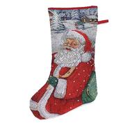 Jolly St Nic Christmas Tapestry Stocking 25cm x 46cm