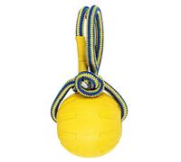 Jollyball For Dogs | Indestructible Chewing Training Ball With Handle | Pet Supply Teething Knots Interactive Puppy Toys For Indoor Outdoor