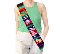 Jollyboom Fiesta 40th Birthday Party Decorations Mexican 40th Fiesta Sash Adios to My 30s Decorations for Women Men Mexican Theme Taco Bout 40 Birthday Supplies