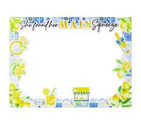 Jollyboom Lemon Hen Party Decorations Photo Booth, She Found Her Main Squeeze Bridal Shower Decorations Photo Booth Prop Frame for Lemon Fruit Bridal Shower Wedding Engagement Bachelorette Party