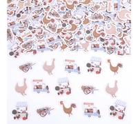 Jollyboom Locally Grown Baby Shower Decorations Confetti, 200Pcs Farmer's Market Baby Shower Decoration Confetti for Boy Girl Baby Shower Party Decoration Gardener Farm Fruit Theme Party