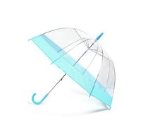 Jollybrolly Clear Dome Umbrella - Blue