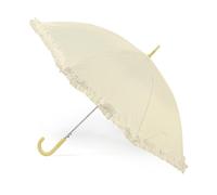 Jollybrolly Wedding Umbrella with Frill - Ivory