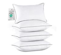 JOLLYVOGUE Pillows King Size Set of 4, Bed Pillows for Sleeping 4 Pack, Cooling and Supportive Pillows with Super Soft Down Alternative Fill, Hotel Pillows for Side, Back, and Stomach Sleepers