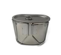 Jolmo Lander US Military Canteen Cup with Lid Stainless Steel 800ml