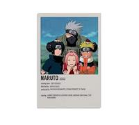 JOLO Aesthetic Movie Poster Naruto Sakura Sasuke Y Kakashi Poster Decorative Painting Canvas Wall Posters And Art Picture Print Modern Family Bedroom Decor Posters 16x24inch(40x60cm)
