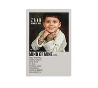 JOLO Aesthetic Movie Poster Zayn Malik Mind of Mine Poster Decorative Painting Canvas Wall Posters And Art Picture Print Modern Family Bedroom Decor Posters 08x12inch(20x30cm)