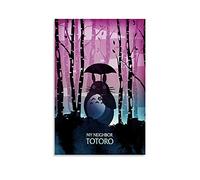 JOLO Anime Studio Ghibli MY-NEIGHBOUR-TOTORO Art Poster Poster Decorative Painting Canvas Wall Posters And Art Picture Print Modern Family Bedroom Decor Posters 12x18inch(30x45cm)