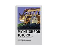 JOLO Anime Studio Ghibli MY-NEIGHBOUR-TOTORO Esthetics Poster Poster Decorative Painting Canvas Wall Posters And Art Picture Print Modern Family Bedroom Decor Posters 20x30inch(50x75cm)