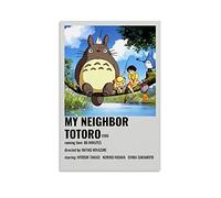 JOLO Anime Studio Ghibli MY-NEIGHBOUR-TOTORO Esthetics Poster Poster Decorative Painting Canvas Wall Posters And Art Picture Print Modern Family Bedroom Decor Posters 16x24inch(40x60cm)