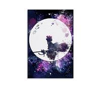 JOLO Kiki's-Delivery-Service Studio Ghibli Inc Art Poster Poster Decorative Painting Canvas Wall Posters And Art Picture Print Modern Family Bedroom Decor Posters 16x24inch(40x60cm)