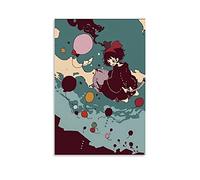 JOLO Studio Ghibli Art Printing Poster Poster Decorative Painting Canvas Wall Posters And Art Picture Print Modern Family Bedroom Decor Posters 08x12inch(20x30cm)