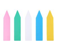 Jolsaawie 1000Pcs 2 Inches Plastic Plant Labels Plant Nursery Garden Labels Stakes Pot Marker Plant Garden Tags Multi-Color