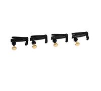 Jolsaawie 4pcs Violin Fine Tuner Adjuster with Copper Plating Screws for 3/4 4/4 Size Violin Accessories