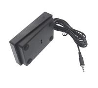 Jolsaawie 6.35Mm Interface Compact Elctronic Foldable Single Pedal for Piano Electronic Keyboard Elctronic Foldable Drum Part
