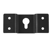 Jolsaawie DIY Audio Sound Box Speaker Wall Mount Iron Hook Hanger Plate 5PCS