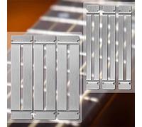 Jolsaawie Guitar Fingerboard Guards Stainless Steel Bass Fingerboard Guards Luthier Tool Fretboard Protector for Dressing Frets