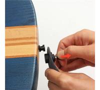 Jolsaawie Guitar Strap Locks,Quick Release Strap Lock Retainer System,Guitar Strap Lock for Electric,Bass,Acoustic Guitar A