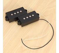 Jolsaawie P Bass Pickup Humbucker Pickup For 4 String P Bass Replacement Part, Black