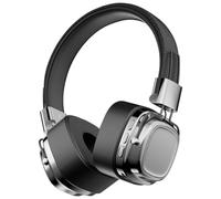 Jolsaawie Retro Classic over Ear Headsets Studio Stereo Bluetooth5.3 Wireless Headphones Touch Control Type C Earphones,C