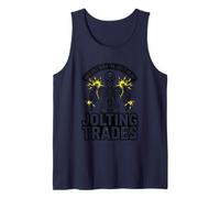 Jolting Trades Available When The Lights Go Out Electrician Tank Top