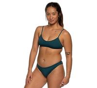 JOLYN Midl Women's Swimsuit Athletic Bikini Bottom, Peacock, Large