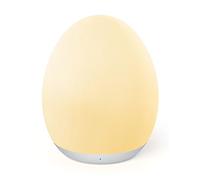 JolyWell Night Light for Kids - 8 Colors Changing Baby Lamp, Stepless Dimming, BPA-Free Nursery, USB Rechargeable Egg Light for Newborns and Breastfeeding