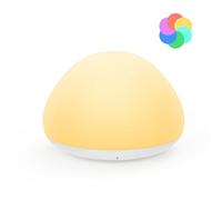 JolyWell Night Light for Nursery, Soft Silicone Tap Control Night Lamp with 8 Color Changing, USB C Rechargeable Portable Egg Night Light, 1 Hour Timer Function, Warm Light for Breastfeeding